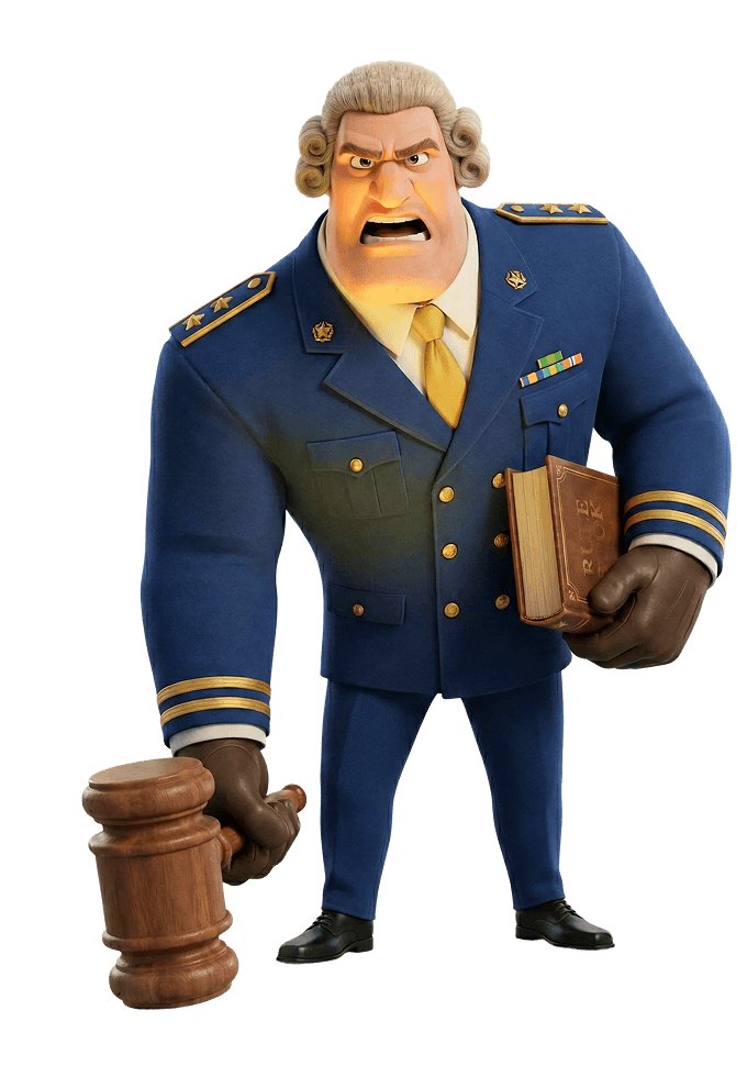 mrlsタイプの診断結果として表示される、規律を重んじる雰囲気のキャラクター